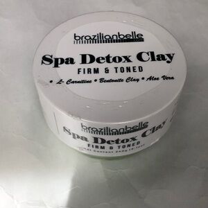 New,Sealed! Brazilian Belle Women’s Spa Detox Clay - Bentonite Clay & Aloe Vera